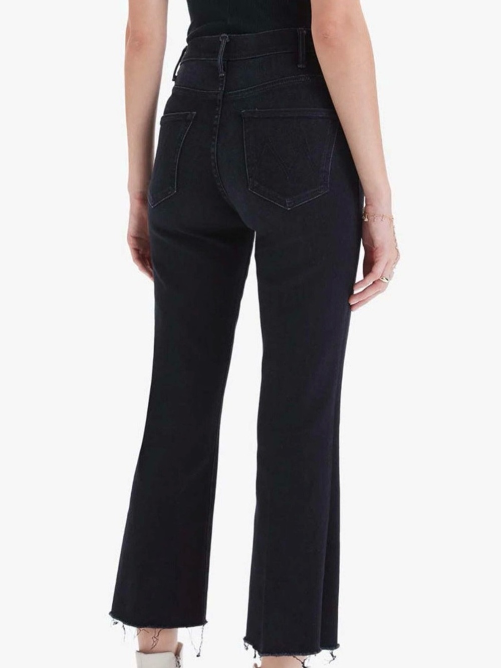 MOTHER The Hustler Ankle Fray Jeans